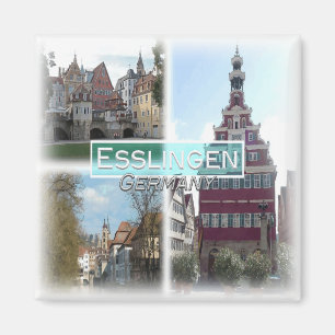 DE0137 Europe, Germany, Esslingen, Fridge Magnet