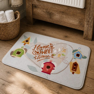 De Bain Maison d'oiseaux Accueil Maison Douce Grande Tapis