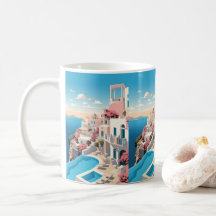 de belles tasses marocaines avec marakech coloré