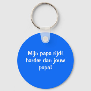 De beste papa sleutelhanger keychain