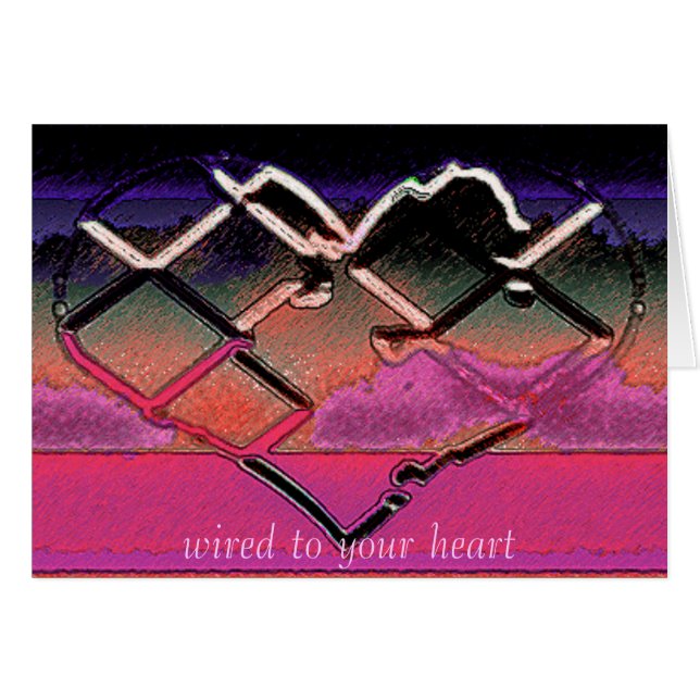 De câble à votre coeur (Devant horizontal)