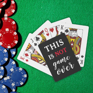 De Cartes Ceci n'est pas un jeu terminé Citation drôle Noir