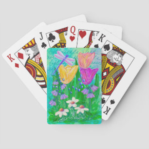De Cartes Deanna Jour Jeu Carte Floral Botanique