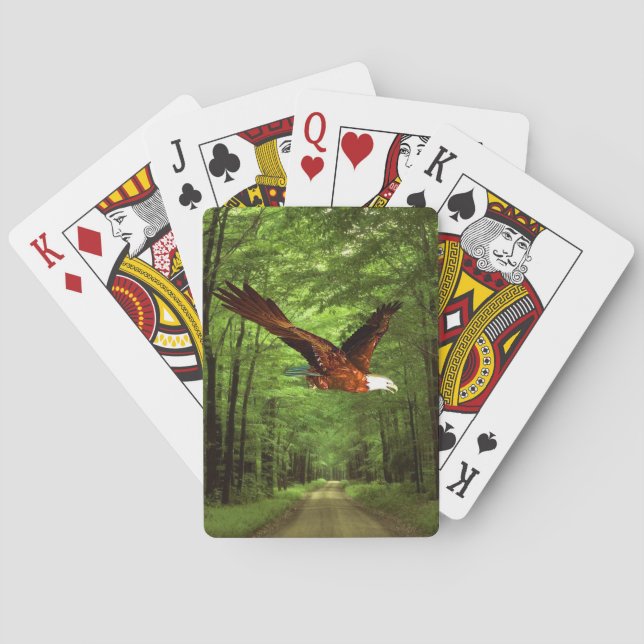 De Cartes Jeu d'aigle Deck (dos)