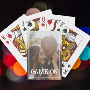 De Cartes Jeu Sur Photo Personnalisé