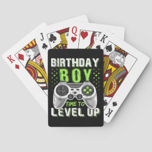 De Cartes Niveau Up Anniversaire Jeu vidéo pour garçon