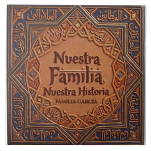 De Cerámica Artesanal: "Nuestra Familia, Nuestra H Tile