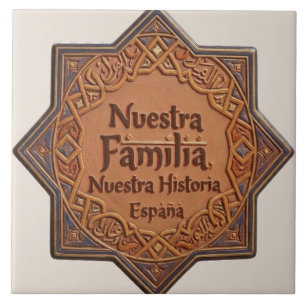 De Cerámica Artesanal: "Nuestra Familia, Nuestra H Tile