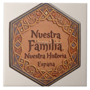 De Cerámica Artesanal: "Nuestra Familia, Nuestra H Tile