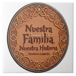 De Cerámica Artesanal: "Nuestra Familia, Nuestra H Tile