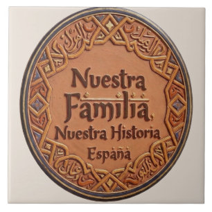 De Cerámica Artesanal: "Nuestra Familia, Nuestra H Tile