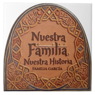 De Cerámica Artesanal: "Nuestra Familia, Nuestra H Tile