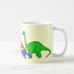 De CF de dinosaures tasse en abondance