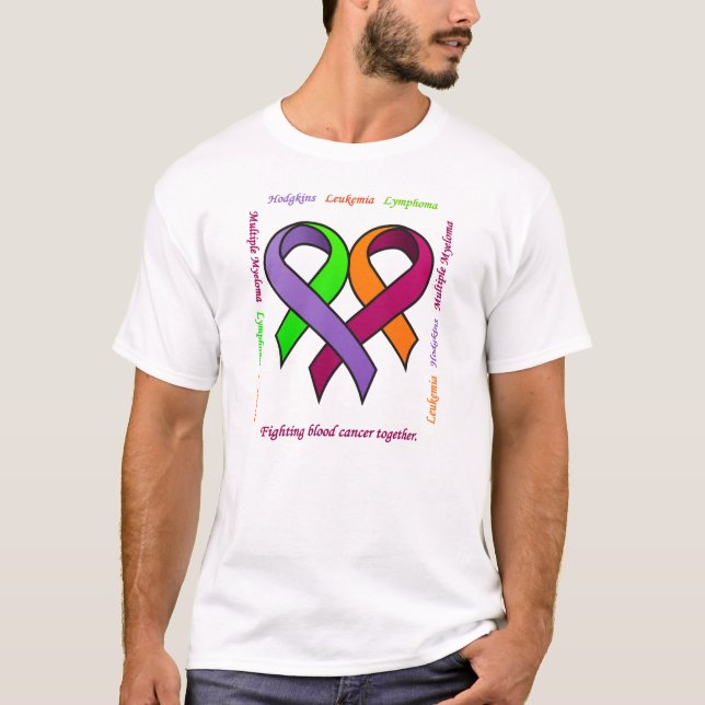 De combat de sang de Cancer T-shirt ensemble (Devant)