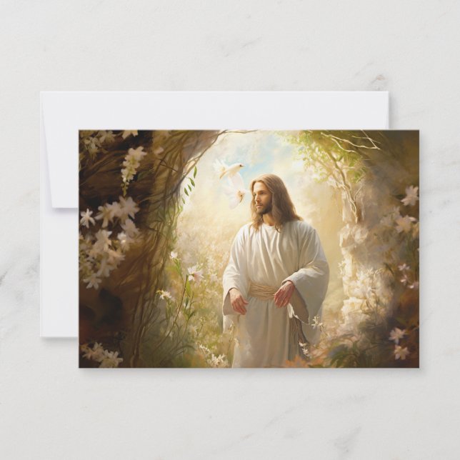 De Correspondance Carte à note plate Jésus (Devant)