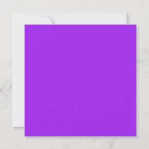 De Correspondance Carte Carré violet solide pour toute occasion