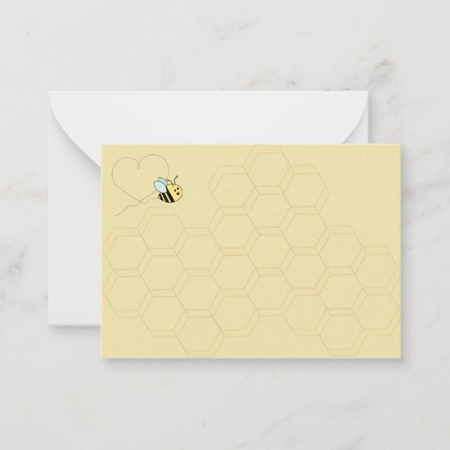 De Correspondance Carte d'insertion Baby Bee Boy (Devant)