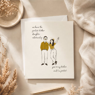 De Correspondance Carte drôle pour la fête des pères