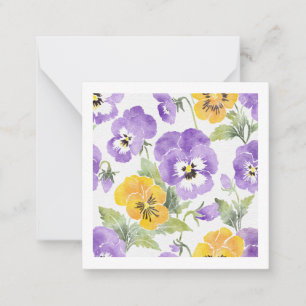 De Correspondance Carte florale (style carte postale)