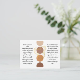 De Correspondance Carte Inspiration "You Are a Gift"