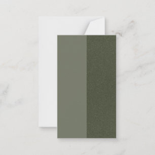 De Correspondance Carte Plat Texturée Split Moss Green - Personnalis