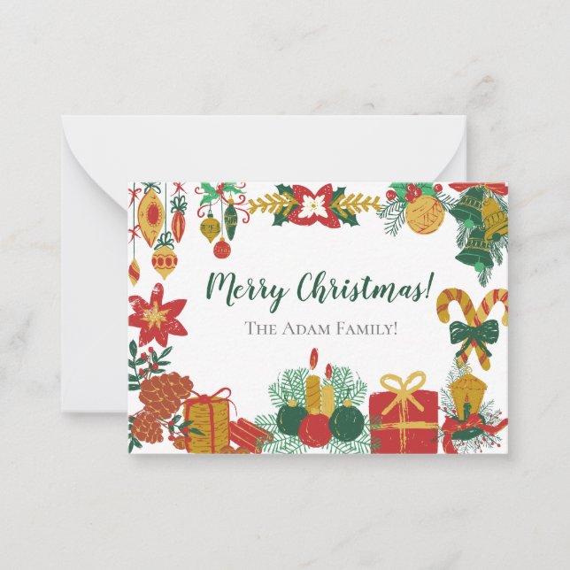 De Correspondance Carte spéciale Noël (Devant)