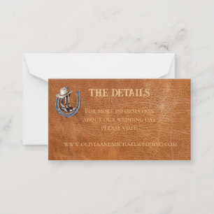 De Correspondance Carte Western Ranch Details