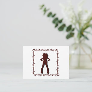 De Correspondance Danseur Majorette Carte pour notes B ( Bourgogne b