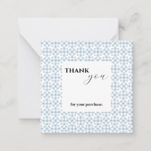 De Correspondance élégant Merci d'affaires Carte d'achat