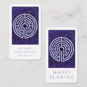De Correspondance LABYRINTH VIII Signet d'affaires - Carte 3,5 x 2