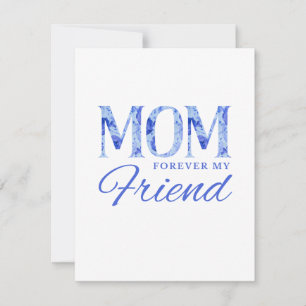 De Correspondance MAMAN Pour toujours mon amie Carte