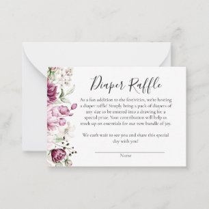 De Correspondance Une douce petite fille Baby shower Déchets Carte R