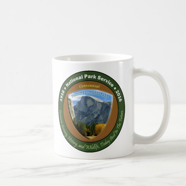 De dôme de tasse centennale de parc national demi (Droite)