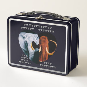 De-Extinction Wooly Mammoth Metal Lunch Box