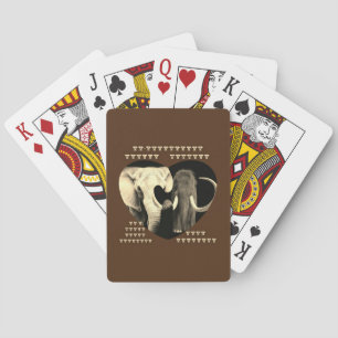 De-Extinction Wooly Mammoth Playing Cards