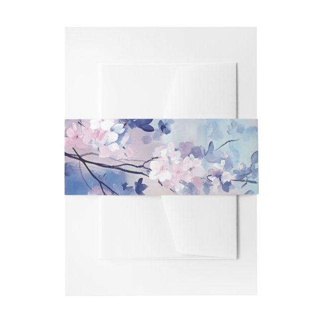 De Faire-part Invitation Aiko Bandeau ventral (Devant example)