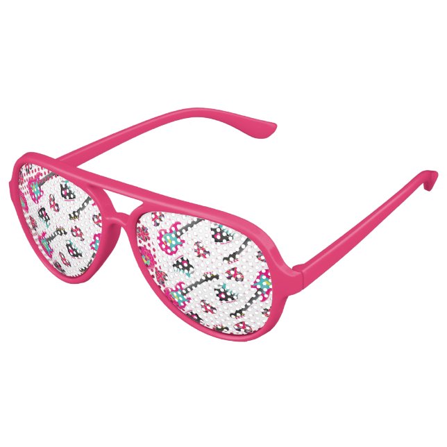 De Fête Aviateur Conserver ou concevoir votre propre : -) lunettes  (Angle)