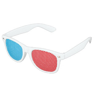 De Fête Retro Lunettes 3D Teintes rétro esthétiques