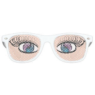 De Fête Retro Lunettes avec Yin et Yang Eyeballs