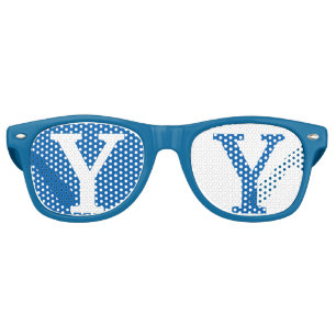 De Fête Retro Lunettes bleues