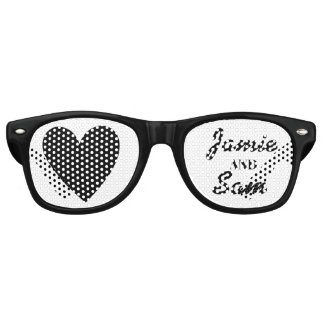De Fête Retro Lunettes mariage