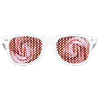 De Fête Retro Lunettes teintées roses