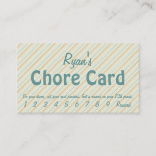 De Fidélité Carte Chore