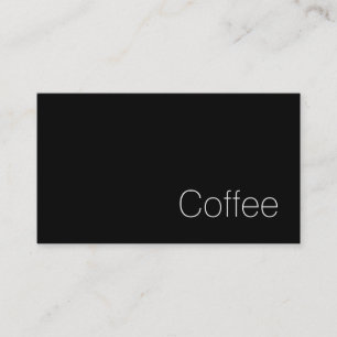 De Fidélité Carte simple Swiss Dark Loyalty Coffee Punch Card