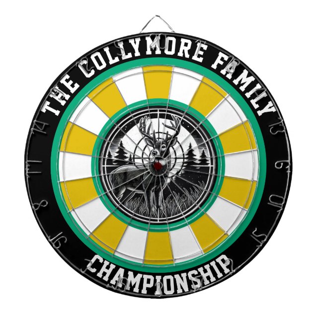 De Fléchettes Cerf forestier avec superposition cible (Devant)