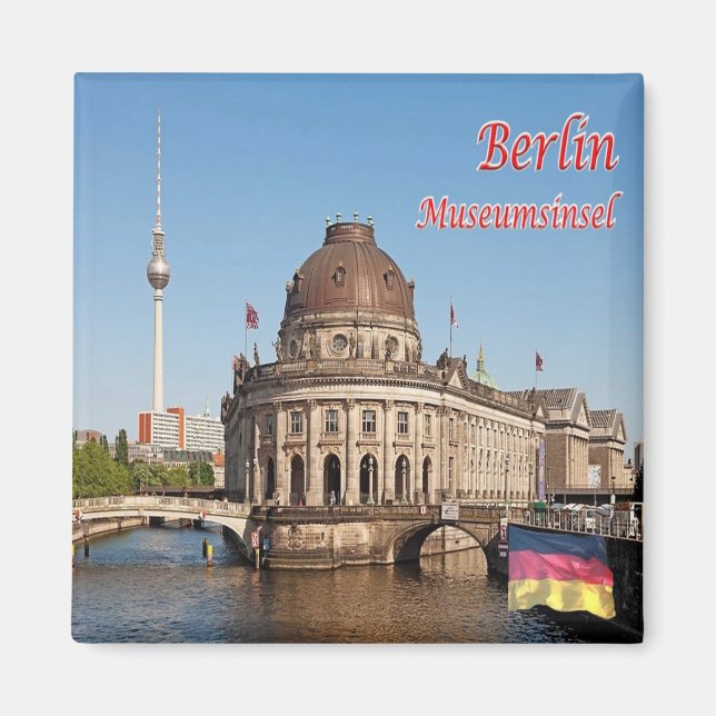 DE - Germany - Berlin - Museum Island Magnet (Front)