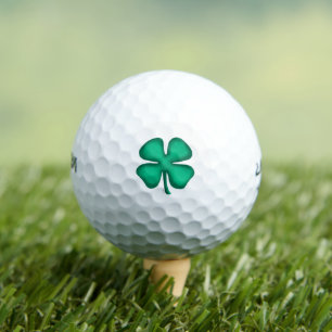 De Golf Lucky 4 Leaf Irish Clover Wilson Ultra balles