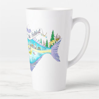 de grosses tasses JUSTE POUR LA HALIBUT