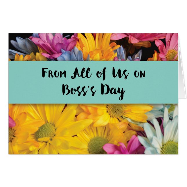 De Group Boss’s Day Merci Gerbera Daisies (Devant horizontal)