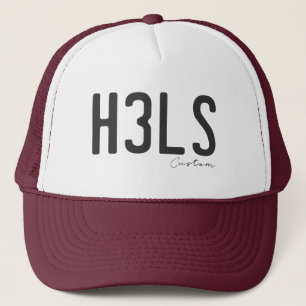 De H3LS casquette de camionneur OUAIS